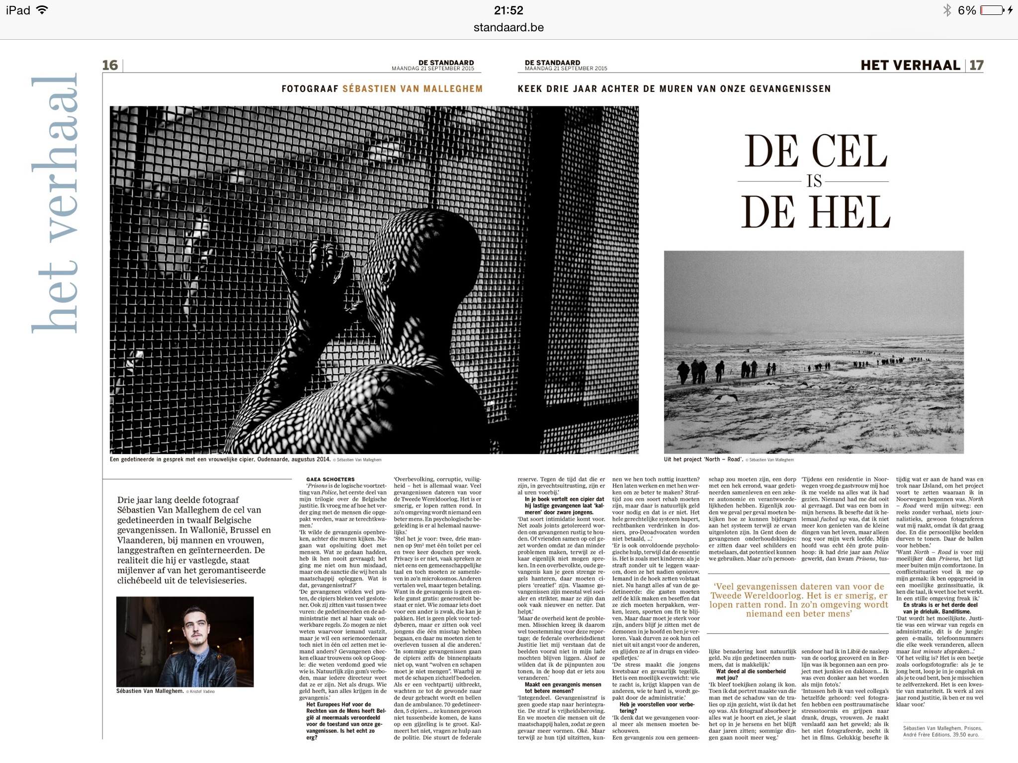 De cel is de hel – Sébastien van malleghem #ds #XL-versie