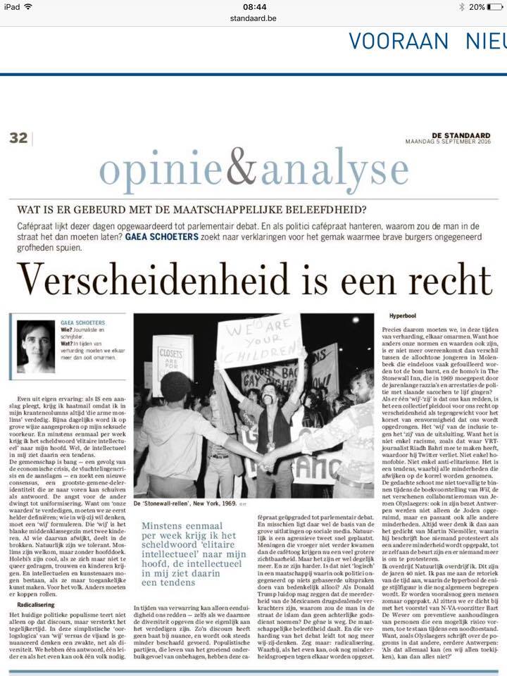 als dat allemaal kan, kan dan alles niet #DSOpinie