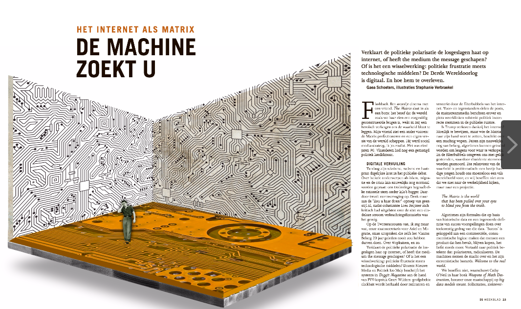 de machine zoekt u #DSWeekblad