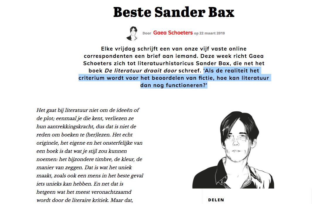 beste sander bax #rektoverso