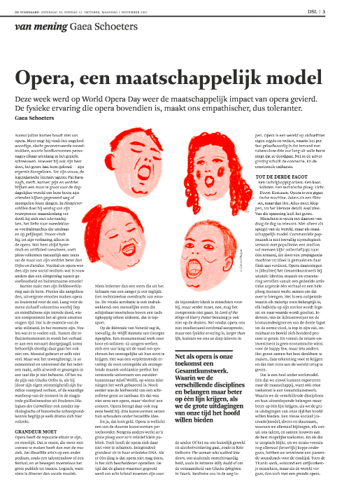 opera als maatschappelijk model #vanmening #DSL